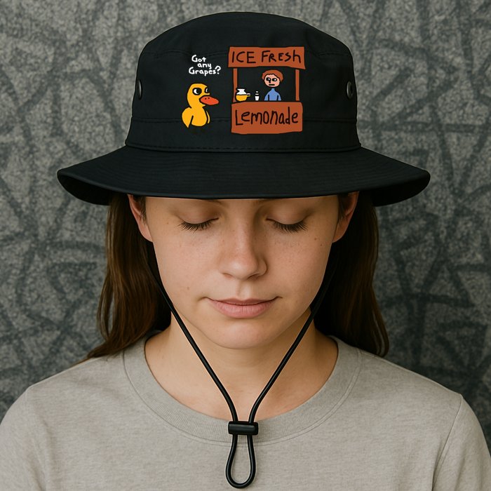 Got Any Grapes Duck Song Lemonade Bucket Hat