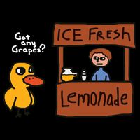 Got Any Grapes Duck Song Lemonade Flatbill Hat