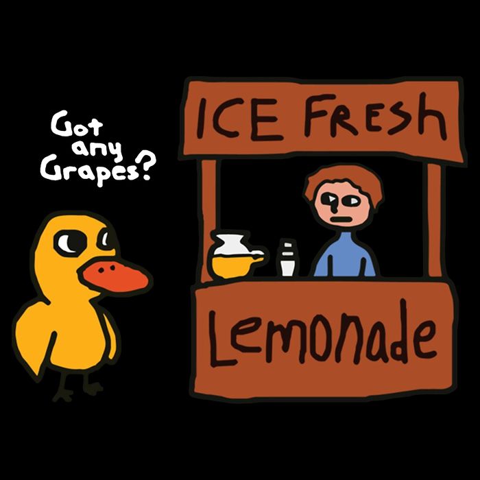 Got Any Grapes Duck Song Lemonade Flatbill Hat