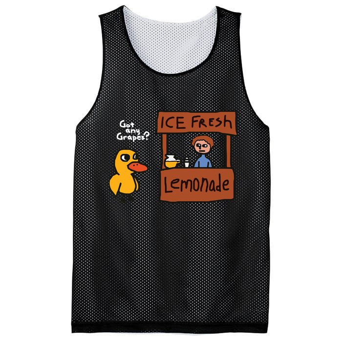 Got Any Grapes Duck Song Lemonade Mesh Reversible Basketball Jersey Tank