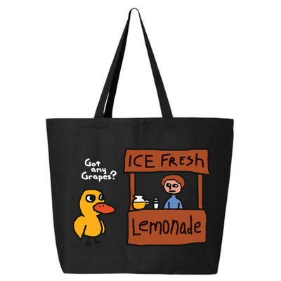 Got Any Grapes Duck Song Lemonade 25L Jumbo Tote