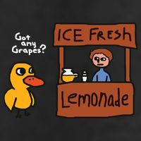 Got Any Grapes Duck Song Lemonade 25L Jumbo Tote