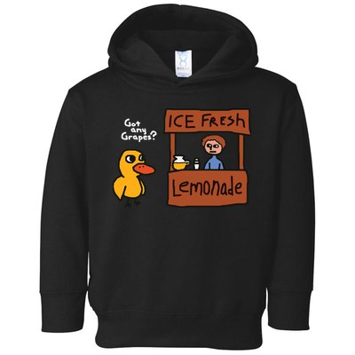 Got Any Grapes Duck Song Lemonade Toddler Hoodie