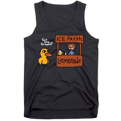 Got Any Grapes Duck Song Lemonade Tank Top
