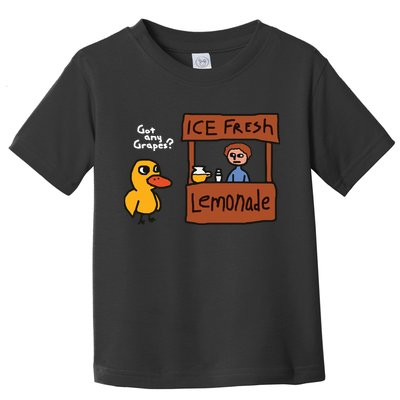 Got Any Grapes Duck Song Lemonade Toddler T-Shirt