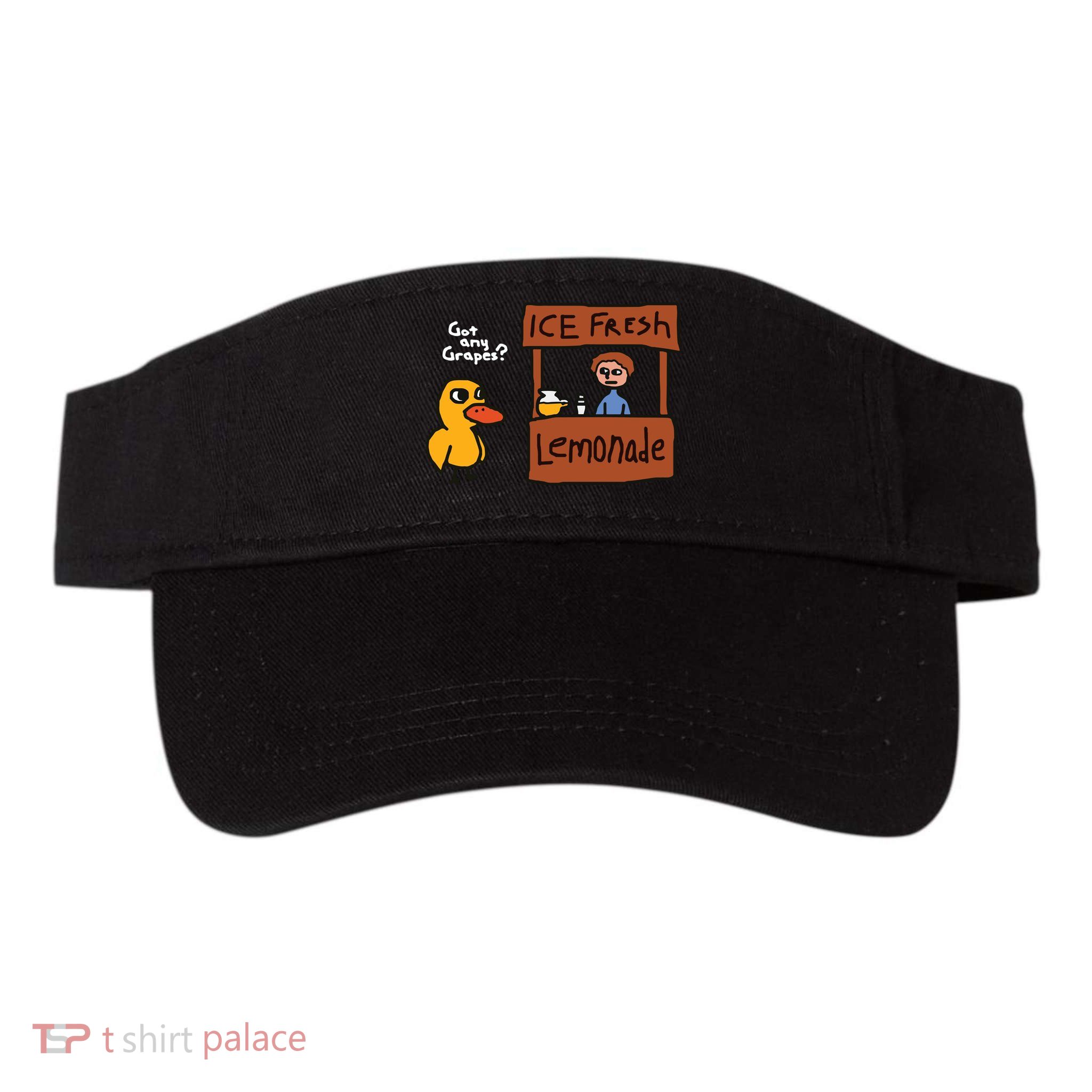 Got Any Grapes Duck Song Lemonade Valucap Bio-Washed Visor