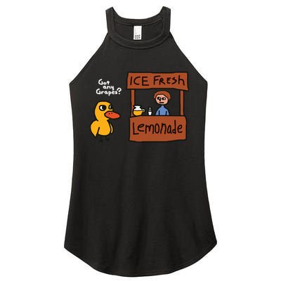 Got Any Grapes Duck Song Lemonade Women's Perfect Tri Rocker Tank