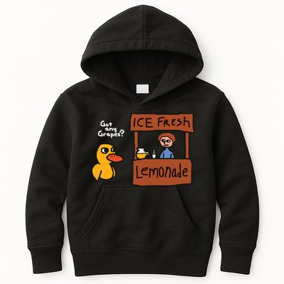 Got Any Grapes Duck Song Lemonade Kids Hoodie