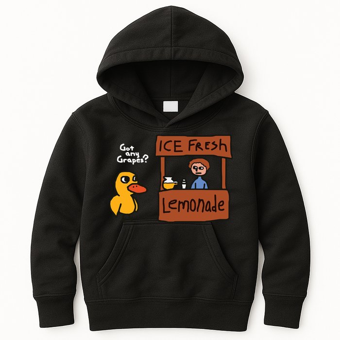 Got Any Grapes Duck Song Lemonade Kids Hoodie