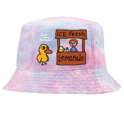 Got Any Grapes Duck Song Lemonade Tie-Dyed Bucket Hat