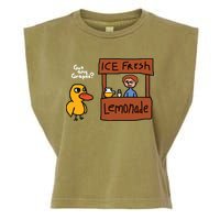 Got Any Grapes Duck Song Lemonade Garment-Dyed Women's Muscle Tee