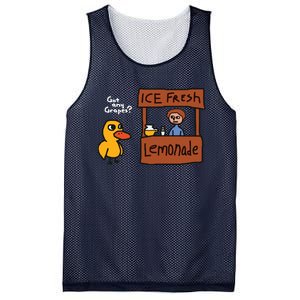 Got Any Grapes Duck Song Lemonade Mesh Reversible Basketball Jersey Tank