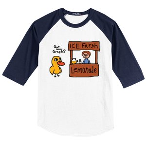 Got Any Grapes Duck Song Lemonade Baseball Sleeve Shirt