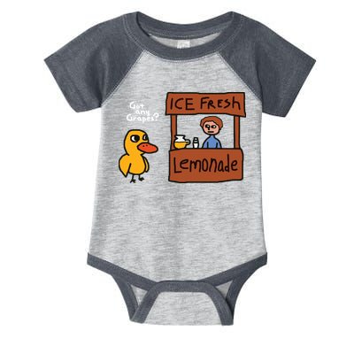 Got Any Grapes Duck Song Lemonade Infant Baby Jersey Bodysuit