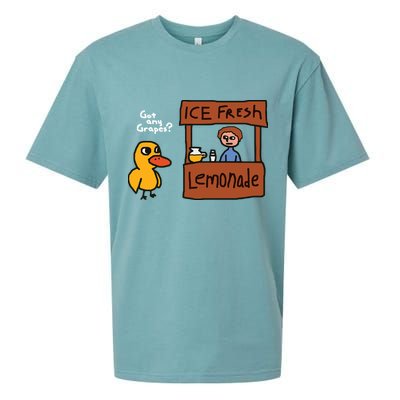 Got Any Grapes Duck Song Lemonade Sueded Cloud Jersey T-Shirt