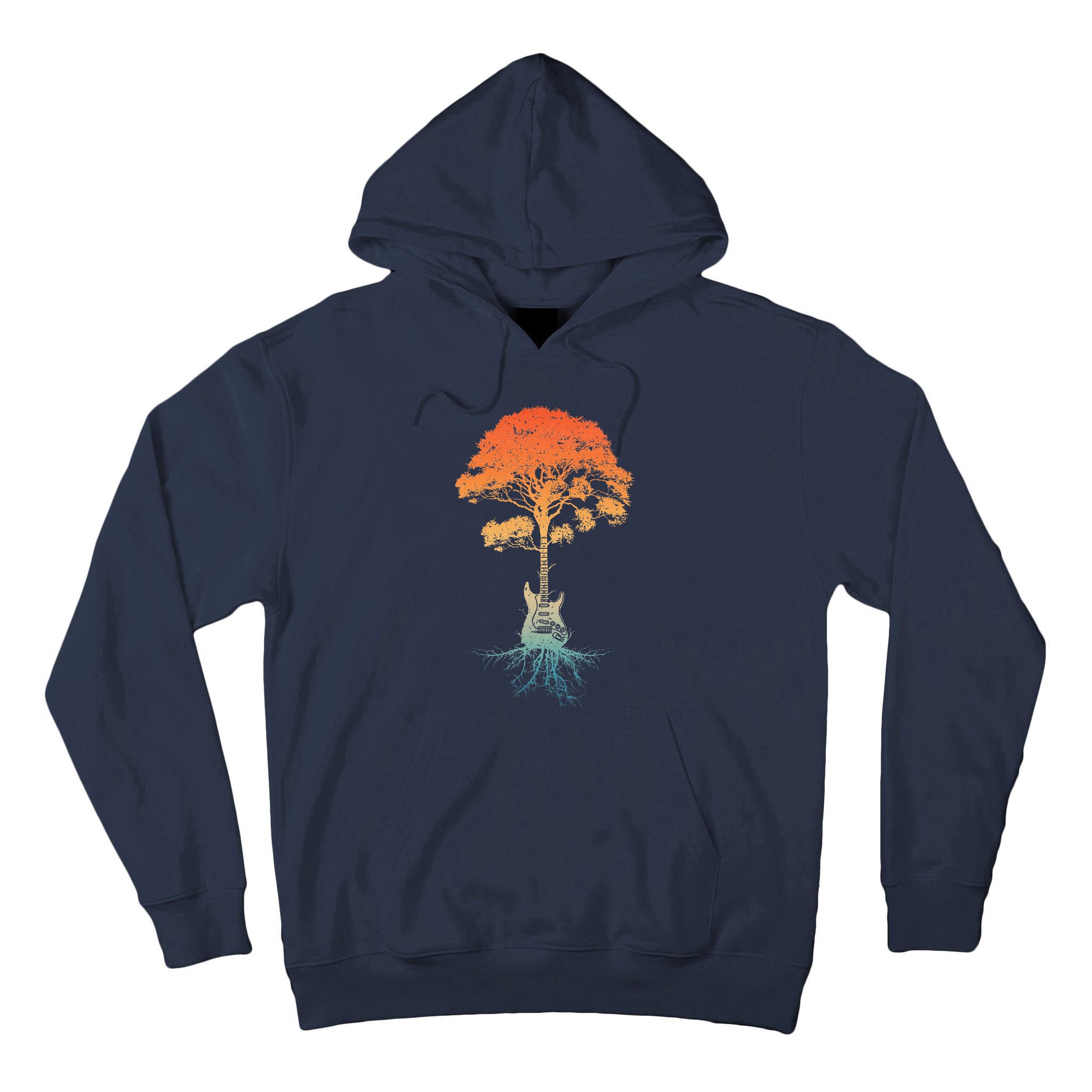 Guitar Art Guitar Player Rockstar Guitarist Tall Hoodie