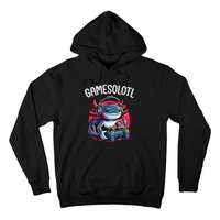 Gamesolotl Axolotl Gamer Anime Gifts Kawaii Hoodie