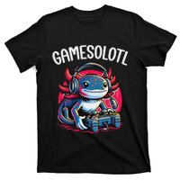 Gamesolotl Axolotl Gamer Anime Gifts Kawaii T-Shirt