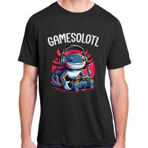 Gamesolotl Axolotl Gamer Anime Gifts Kawaii Adult ChromaSoft Performance T-Shirt