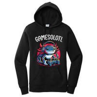 Gamesolotl Axolotl Gamer Anime Gifts Kawaii Women's Pullover Hoodie