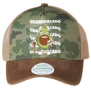 Grandpa Avocado Grandparent Meaningful Gift Granddad Grandfather Gift Legacy Tie Dye Trucker Hat