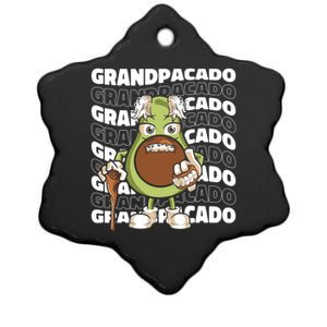 Grandpa Avocado Grandparent Meaningful Gift Granddad Grandfather Gift Ceramic Star Ornament