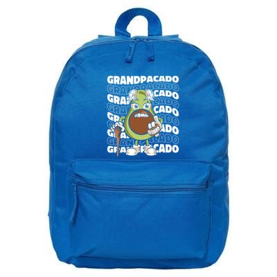 Grandpa Avocado Grandparent Meaningful Gift Granddad Grandfather Gift 16 in Basic Backpack