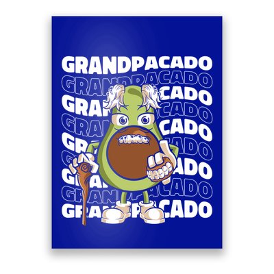 Grandpa Avocado Grandparent Meaningful Gift Granddad Grandfather Gift Poster