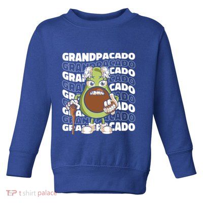 Grandpa Avocado Grandparent Meaningful Gift Granddad Grandfather Gift Toddler Sweatshirt