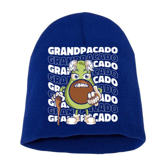 Grandpa Avocado Grandparent Meaningful Gift Granddad Grandfather Gift Short Acrylic Beanie