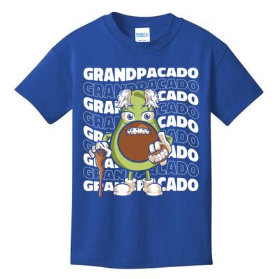 Grandpa Avocado Grandparent Meaningful Gift Granddad Grandfather Gift Kids T-Shirt