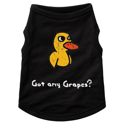 Got Any Grapes Duck Doggie Tank