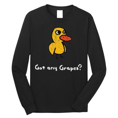 Got Any Grapes Duck Long Sleeve Shirt