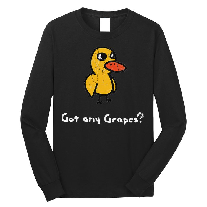 Got Any Grapes Duck Long Sleeve Shirt