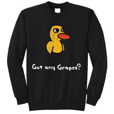 Got Any Grapes Duck Sweatshirt