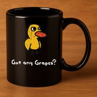 Got Any Grapes Duck 11oz C Handle Ceramic Mug
