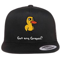 Got Any Grapes Duck Flat Bill Trucker Hat
