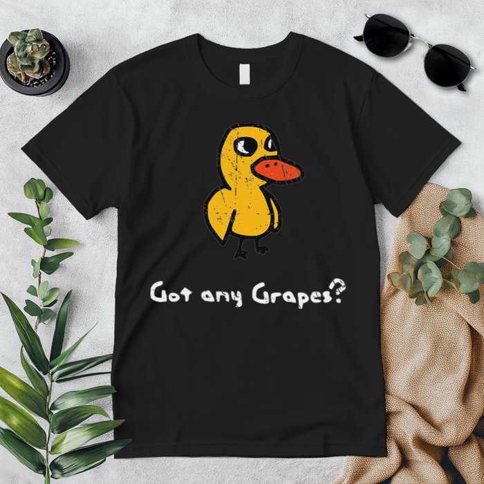 Got Any Grapes Duck Premium T-Shirt