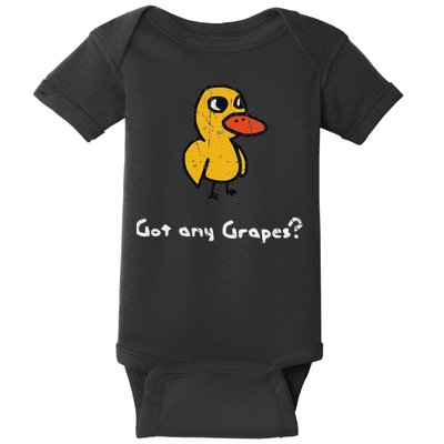 Got Any Grapes Duck Baby Bodysuit