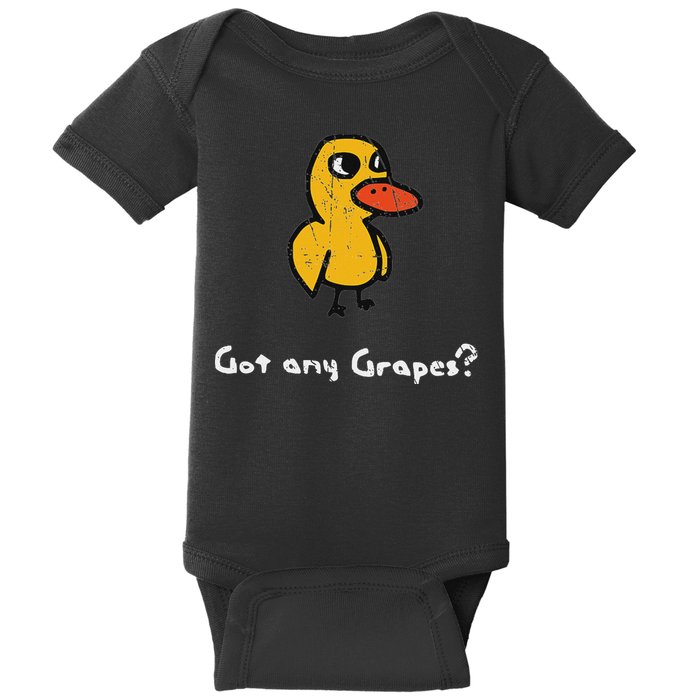 Got Any Grapes Duck Baby Bodysuit