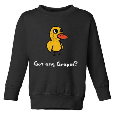 Got Any Grapes Duck Toddler Sweatshirt
