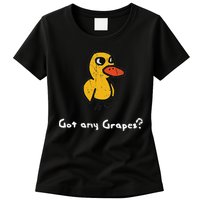 Got Any Grapes Duck Womens T-Shirt