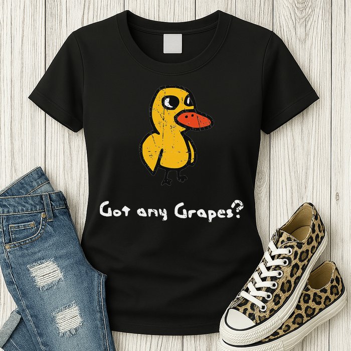 Got Any Grapes Duck Womens T-Shirt