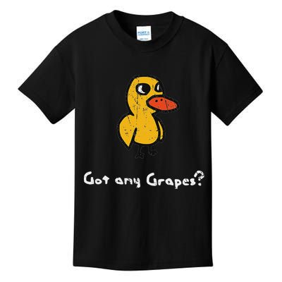 Got Any Grapes Duck Kids T-Shirt