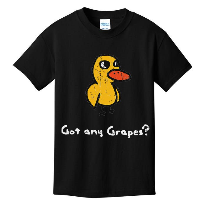 Got Any Grapes Duck Kids T-Shirt