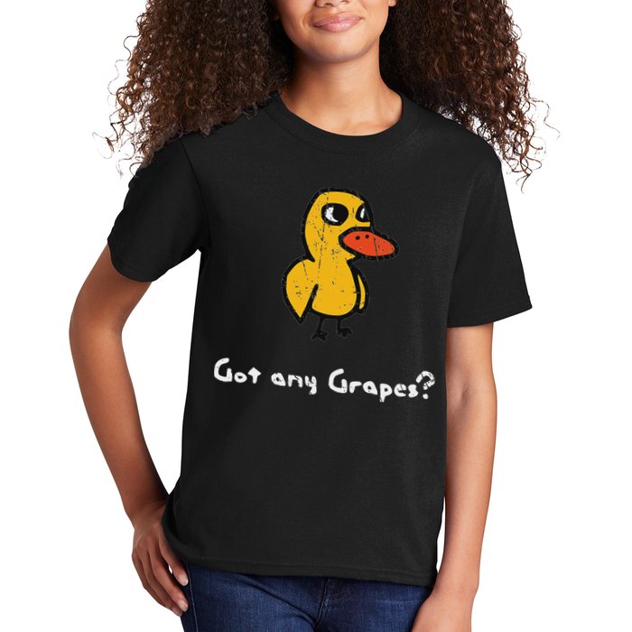 Got Any Grapes Duck Kids T-Shirt