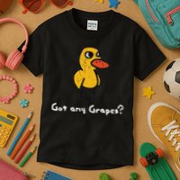 Got Any Grapes Duck Kids T-Shirt