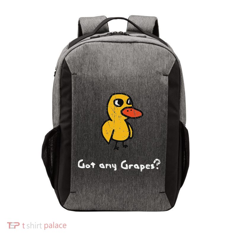 Got Any Grapes Duck Vector Backpack