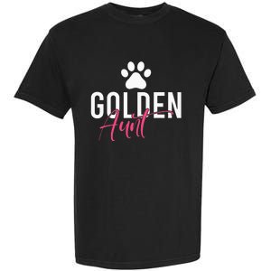 Golden Aunt Golden Retriever Aunt Garment-Dyed Heavyweight T-Shirt