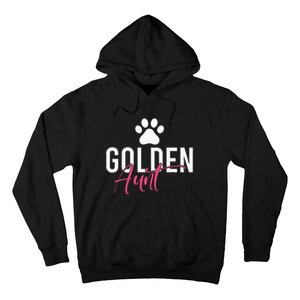 Golden Aunt Golden Retriever Aunt Hoodie